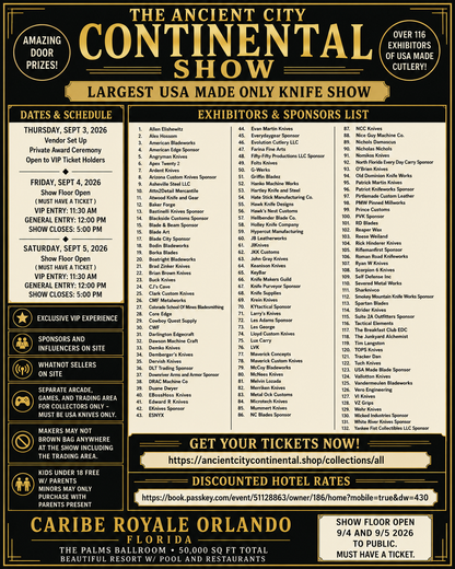 TACC Show Admission Pass