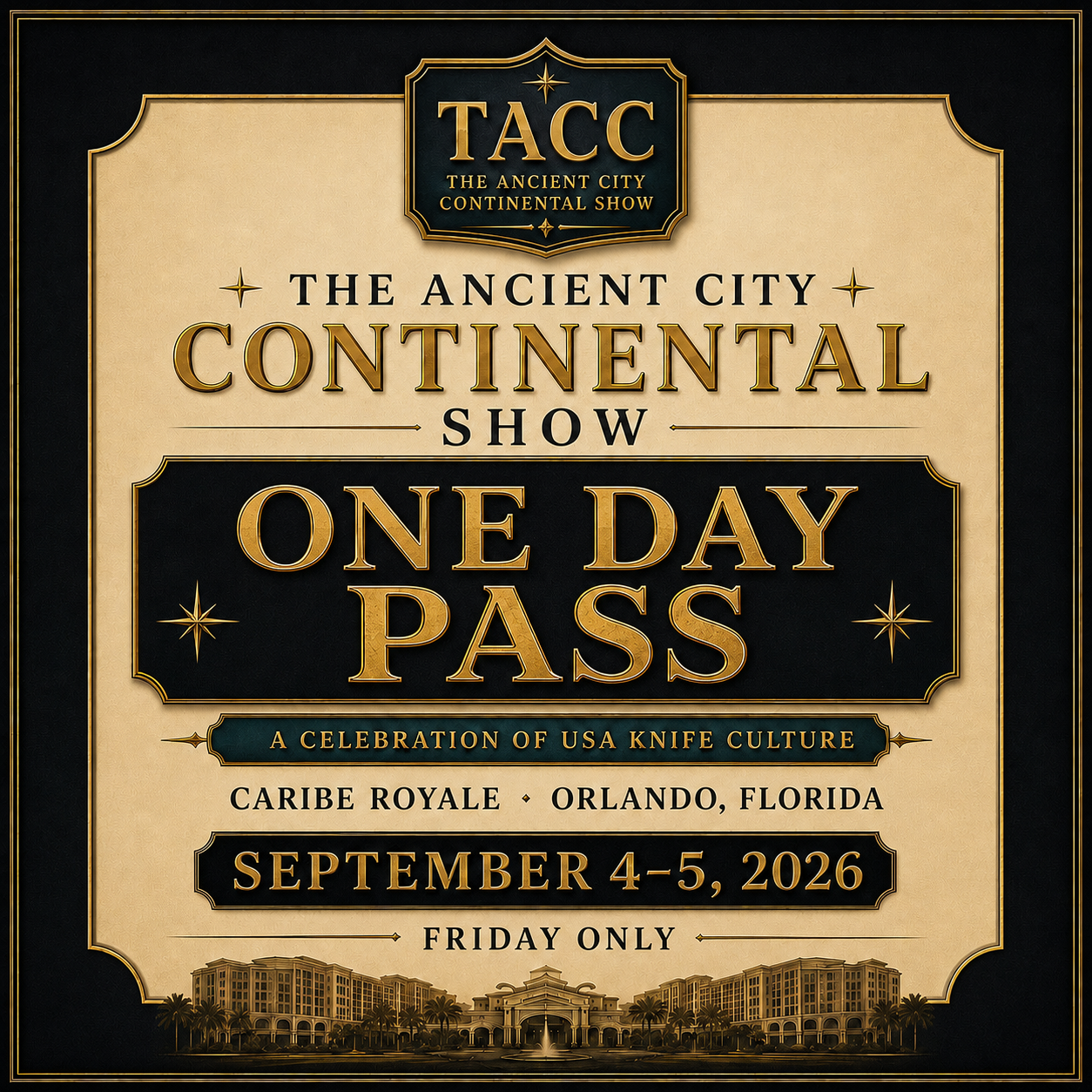 TACC Show Admission One Day Pass - Friday