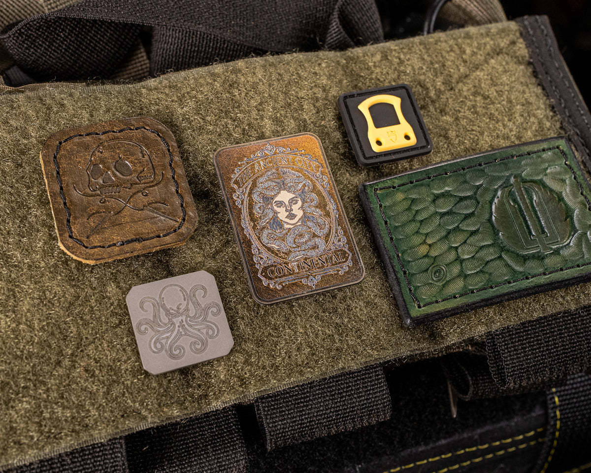 TACC X Mummert Knives Ti Patch